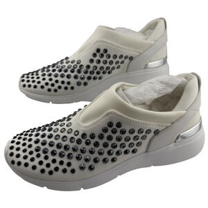 MICHAEL Michael Kors Ace Studded Neoprene Trainer Sneaker‎ Size 5 NWB